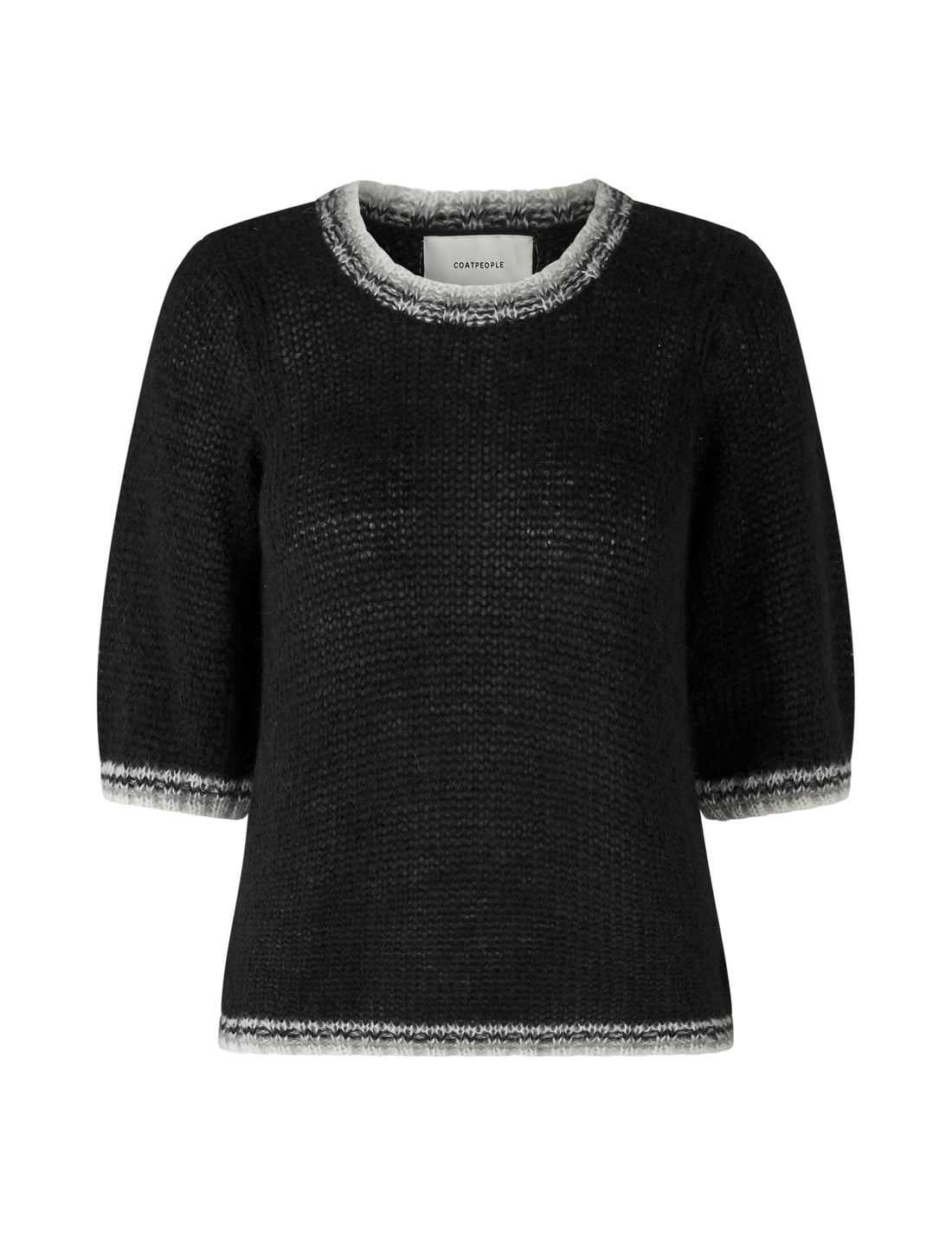 Carla knit black/grey/white