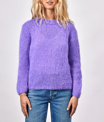 Elin knit violet